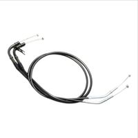 HB6222-10 ロング スロットルケーブル W ブラック - バイク