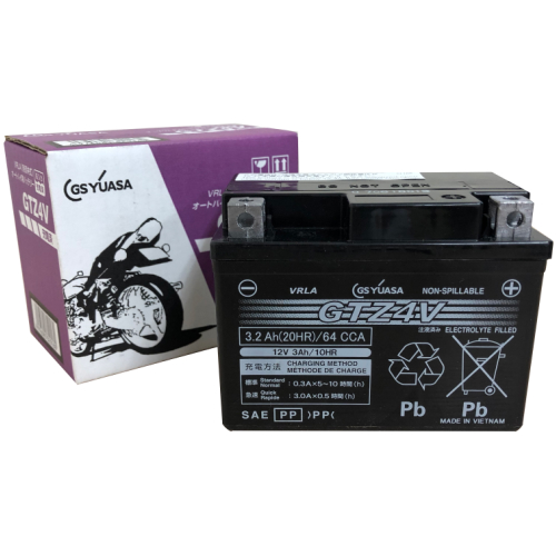 GTZ4V (液入充電済) VRLA(制御弁式)バッテリー - バイク