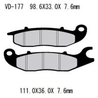Vesrah　ベスラ　ZD-262CT　シンタードメタルパッド Vesrah ベスラ ZD-262CT シンタードメタルスポーツパッド バイク モト