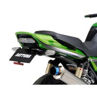軽量ナンバープレートホルダー クリアー L - バイク