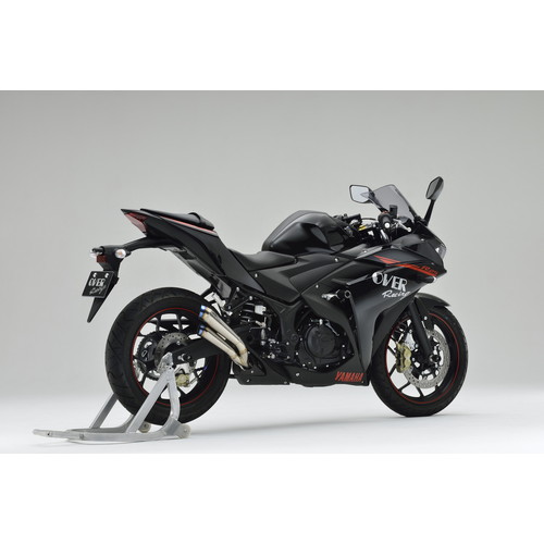 ツインチタンメガホン スリップオン YZF-R25/MT-25 - バイク