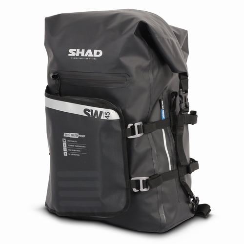 SW45 アドベンチャー 防水バックパック 40L ブラック - バイク