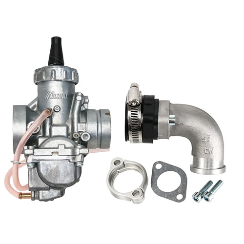 ca1574 ミクニ(MIKUNI)製 VM24キャブレター&可変マニホールド セット