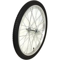 完組】前輪リム 20×1.75 (36H) アルミリム(タイヤ・チューブ付き) - 自転車