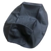 日本製シートカバー 被せタイプ ブラック/ブルー - バイク