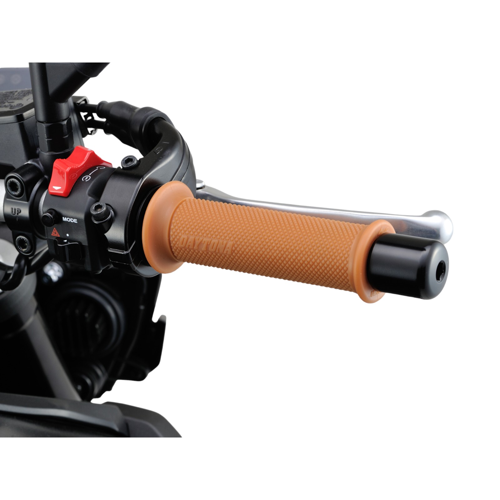 グリップ GRIPPY GRIP GG-D-BASE エンド貫通 φ22.2用 全長125mm 生ゴム