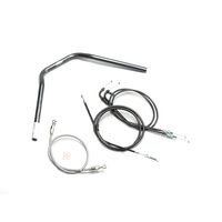 170Z型 ハンドルセット クロームメッキ H501-105C - バイク