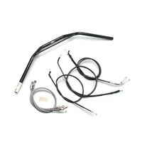 ナロー3型 ハンドルセット クロームメッキ H707-047C - バイク