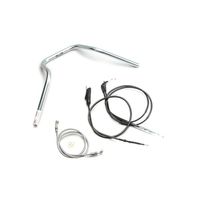 ワイドローオールド2型 ハンドルセット ブラック H306-075B - バイク