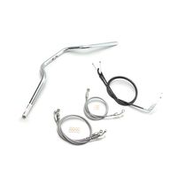 ZII-TYPE ハンドルセット クロームメッキ H701-078C - バイク