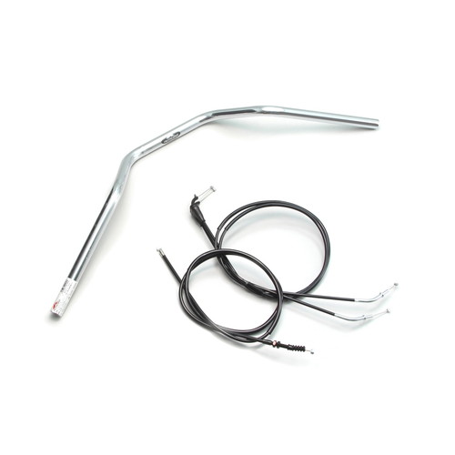 ZII-TYPE ハンドルセット クロームメッキ H712-078C - バイク