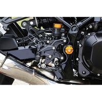 バックステップキット BLK ZX-6R (19-) 正シフト - バイク