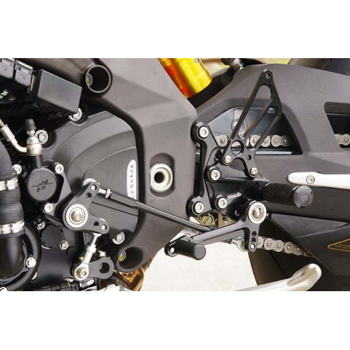 バックステップ/BLK 4P MOTO GUZZI V7 - バイク
