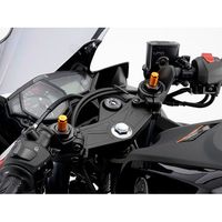 フロントフォークトップキャップ ブラック YZF-R25 - バイク