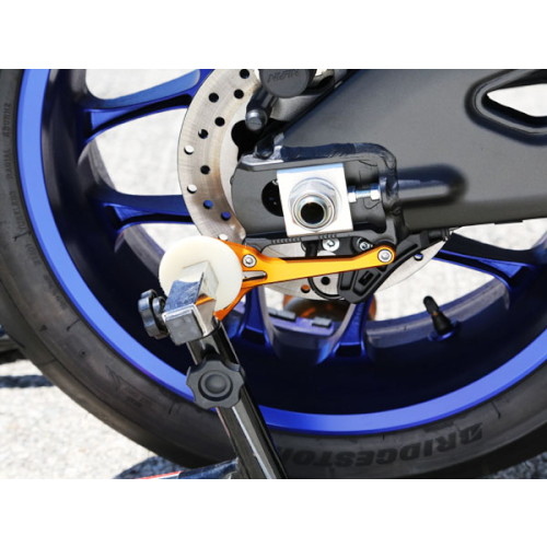 スイングアーム・スタンドフック Vタイプ ブラック YZF-R1 - バイク