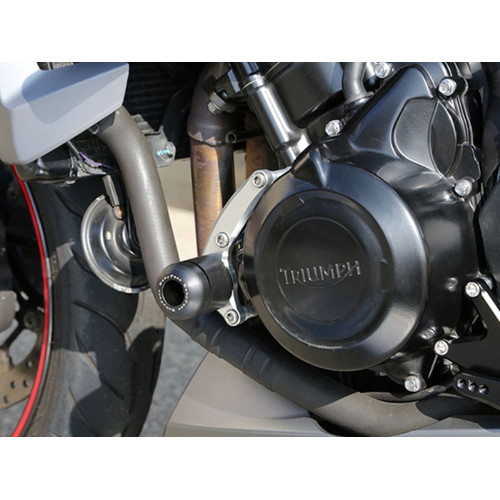 エンジンスライダー 左 STREET TRIPLE 675 13- - バイク