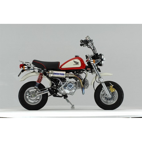 受注生産】手曲チタンアップマフラー モンキー - バイク