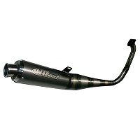 サイコスポーツマフラー ブラック RG50ガンマ/ウルフ50 - バイク