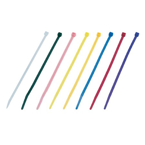 インシュロックタイ レッド L 100pcs 251mm - バイク