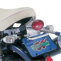 ユーロタイプテールランプ メッキ 12Vモンキーゴリラ - バイク
