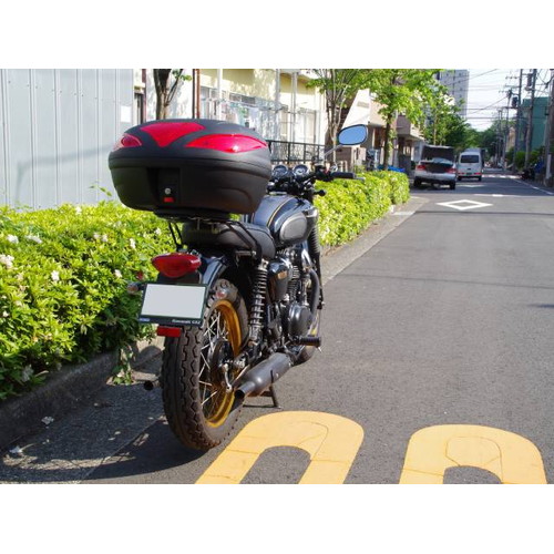 wca-16-hwb43 リアキャリア&リアボックス(43L)セット W800/W650/W400用