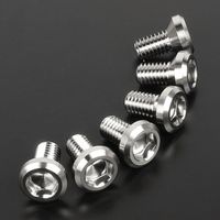 Z-チタン Bディスクボルトセット PanHead φ8-M8×16 6pcs - バイク