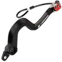 トリガーブレーキペダル レッド KTM 250SX(17-)/HQV TC250(17-) - バイク