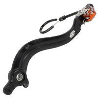 トリガーブレーキペダル レッド KTM 250SX(17-)/HQV TC250(17-) - バイク