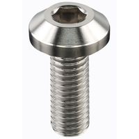 チタンBディスクボルトセット ThinHead φ10-M8×22 5pcs - バイク
