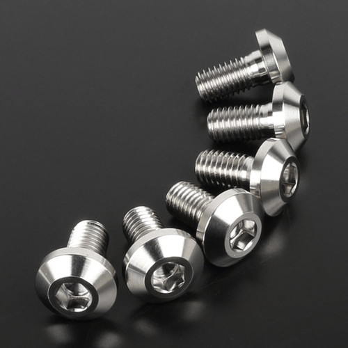 Z-チタン Bディスクボルトセット PanHead φ8-M8×16 6pcs - バイク