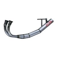 右2本クロスチャンバー TYPE-1 RZ250R(RZ350Rに取付可) - バイク