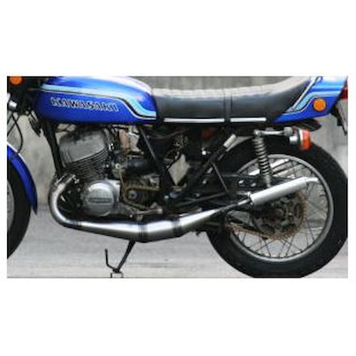 ストレートチャンバー TYPE-1 400SS・KH400 - バイク