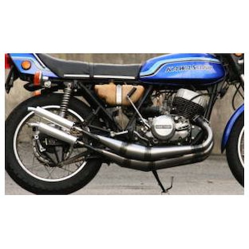 ストレートチャンバー TYPE-1 250SS・350SS・KH250 - バイク