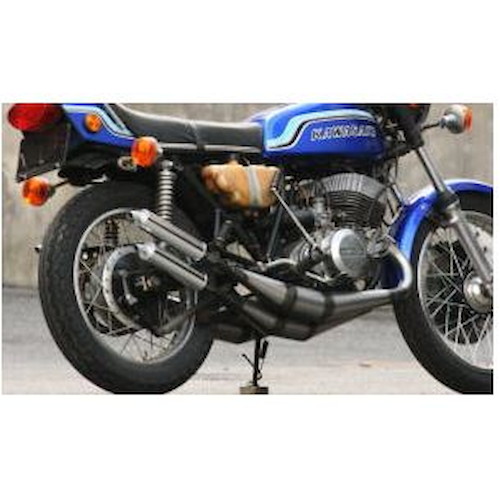 ストレートチャンバー TYPE-1 250SS・350SS・KH250 - バイク