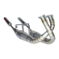 鏡面ステンレス クロスチャンバータイプ2 RZ250R - バイク