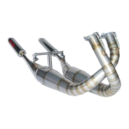 STDステンレスチャンバー TYPE-2 TZR125 - バイク