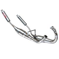 STDステンレスストレートチャンバーTYPE2 NSR250R(MC28) - バイク