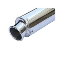 K2TECケイツーテックGPスタイルSTDチタンサイレンサーM1 60.5 GPスタイル STDチタンサイレンサー M1 480mm/φ86/60.5/ バンド止め