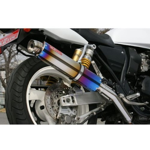 CB400SF SB 08- NC42 WR'S スリップオンマフラー REVO ニトロスリップオンマフラー 3ピースタイプ 08-CB400SF REVO・スパー