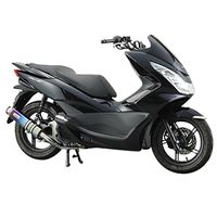 受注生産】PCX(JF56)用 アトミックツインマフラー ポッパータイプ