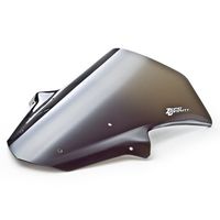 カーボントリムスクリーン 平織/クリア ZZR1400 06- - バイク