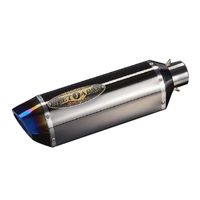 R-Evo TypeII レーシングサイレンサー 400R クリアチタン - バイク