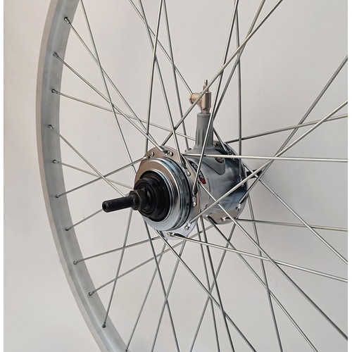後輪エアハブ 24×1 3/8 内装3段変速 ローラーブレーキリム - 自転車