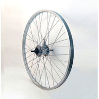後輪エアハブ 24×1 3/8 内装3段変速 ローラーブレーキリム - 自転車