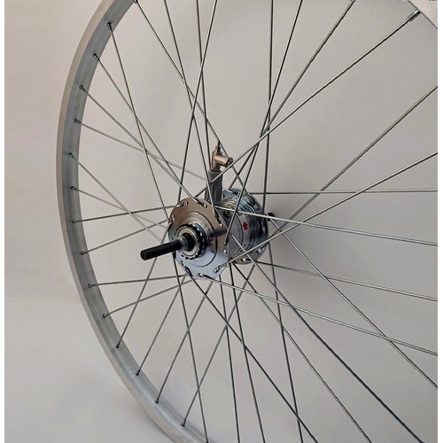 後輪エアハブ 内装3段変速 27×1 3/8 ローラーブレーキリム - 自転車