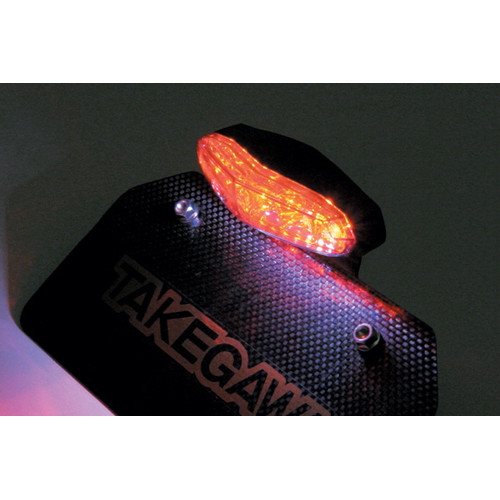 LEDミニテールランプ クリア テール/ナンバーブラケット/12V汎用 - バイク
