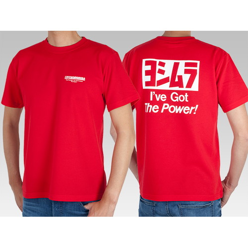 ドライ ヨシムラチームTシャツ 赤 L - バイク