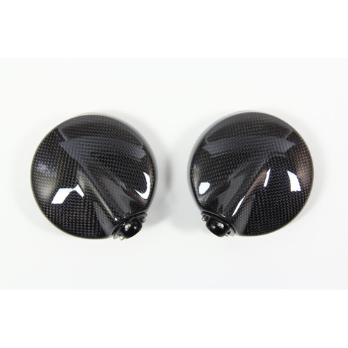 NK1ミラーTYPE6/綾織 エルボショート/シルバー 正8mm/逆8mm - バイク