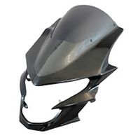 アッパーカウル FRP+綾織/スモーク GSR750 10- - バイク