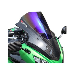 バイザースクリーン 綾織/スモーク NINJA400 - バイク
